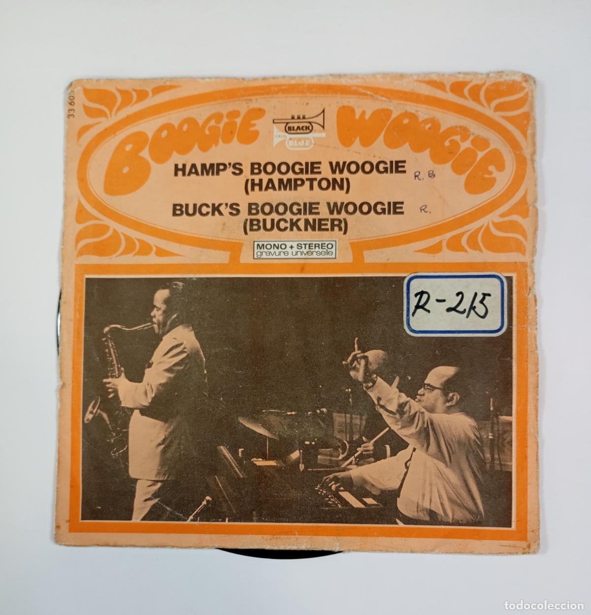 Discos de vinilo: HAMPS BOOGIE. WOOGIE. HAMPTON. SINGLE. TDKDS17C - Foto 1
