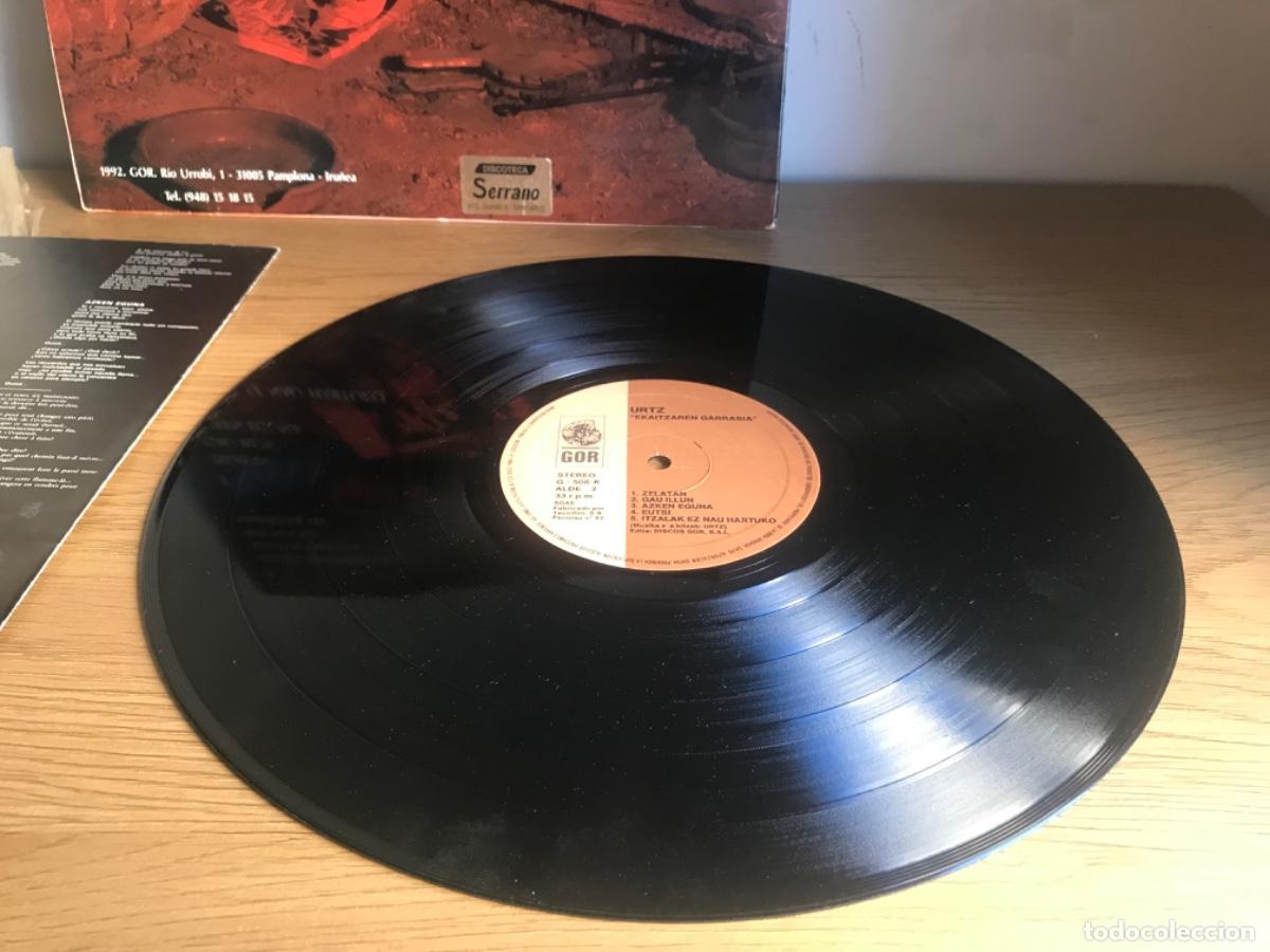 Discos de vinilo: LP Urtz- Ekaitzaren garrasia - Foto 9
