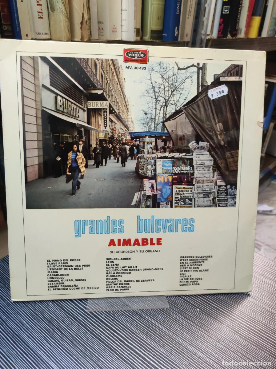 Discos de vinilo: Aimable &ndash; Grandes Bulevares - Foto 1