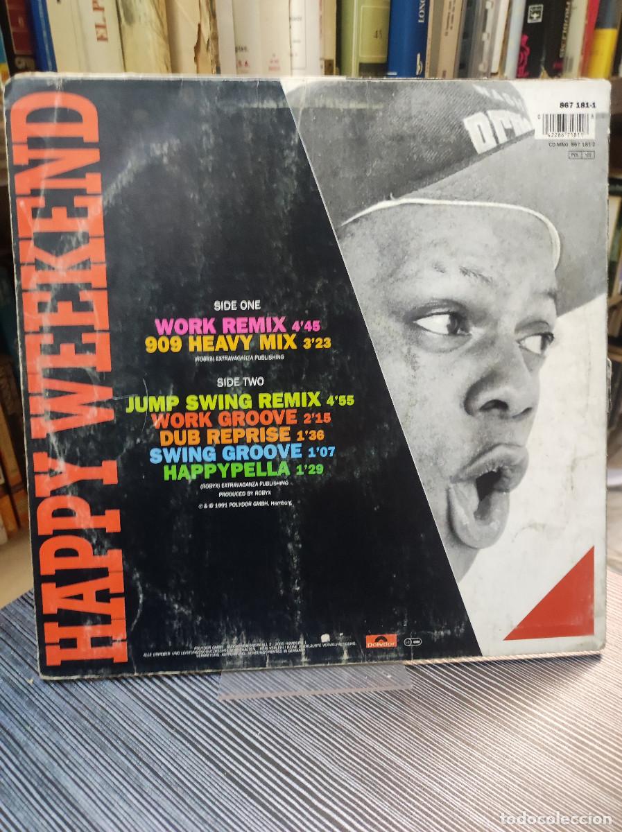 Discos de vinilo: ICE MC &ndash; Happy Weekend (Remix) - Foto 2
