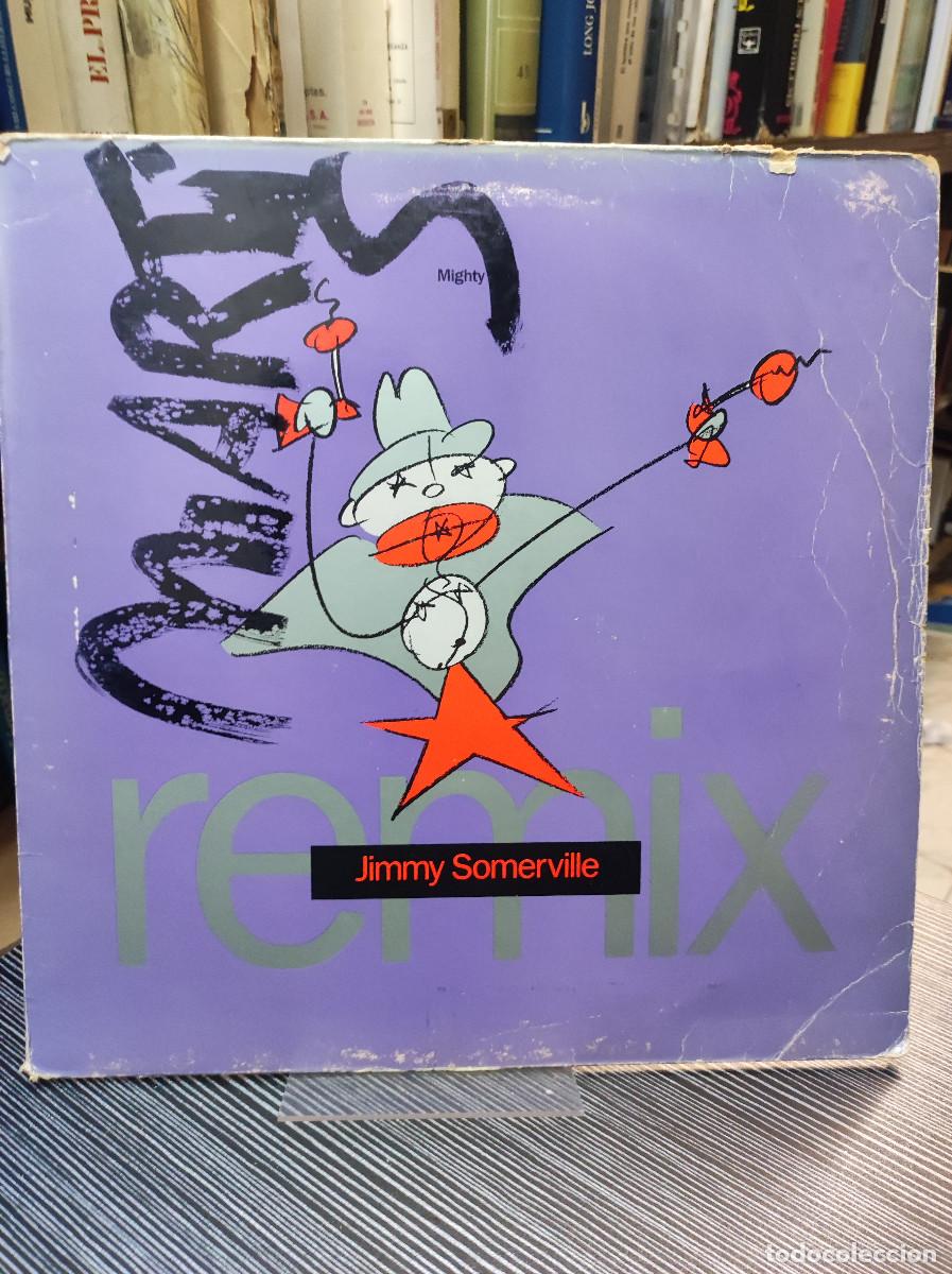 Discos de vinilo: Jimmy Somerville &ndash; Mighty Real (Remix) - Foto 1