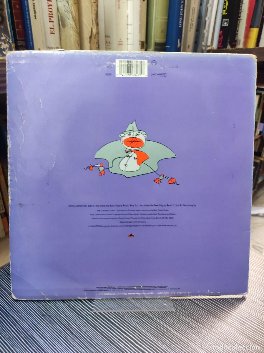 Discos de vinilo: Jimmy Somerville &ndash; Mighty Real (Remix) - Foto 2