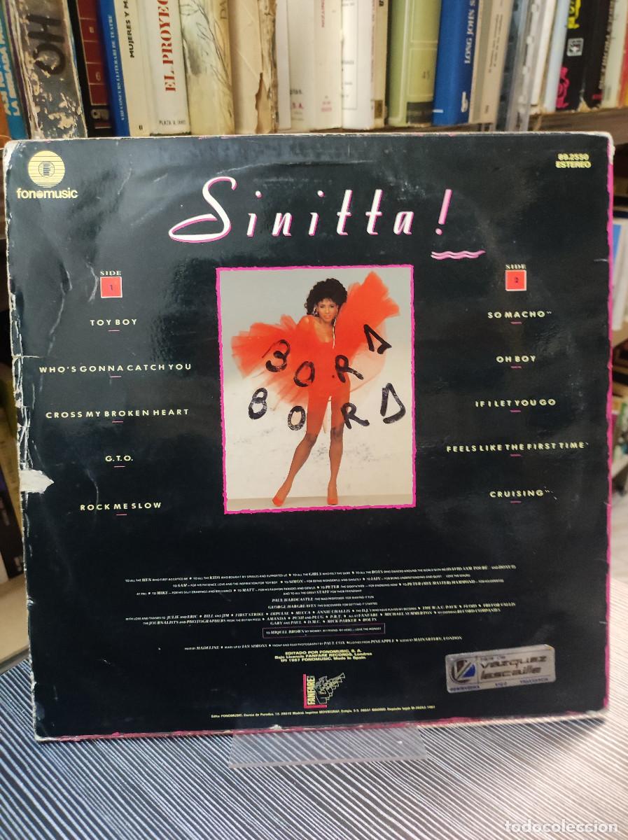 Discos de vinilo: Sinitta &ndash; Sinitta LP - Foto 2