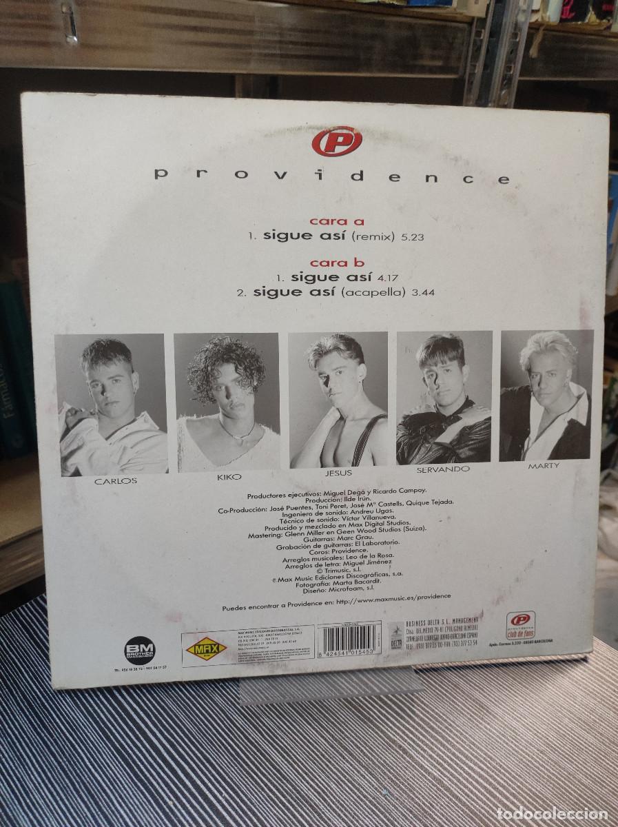 Discos de vinilo: Providence &ndash; Sigue Asi - Foto 2