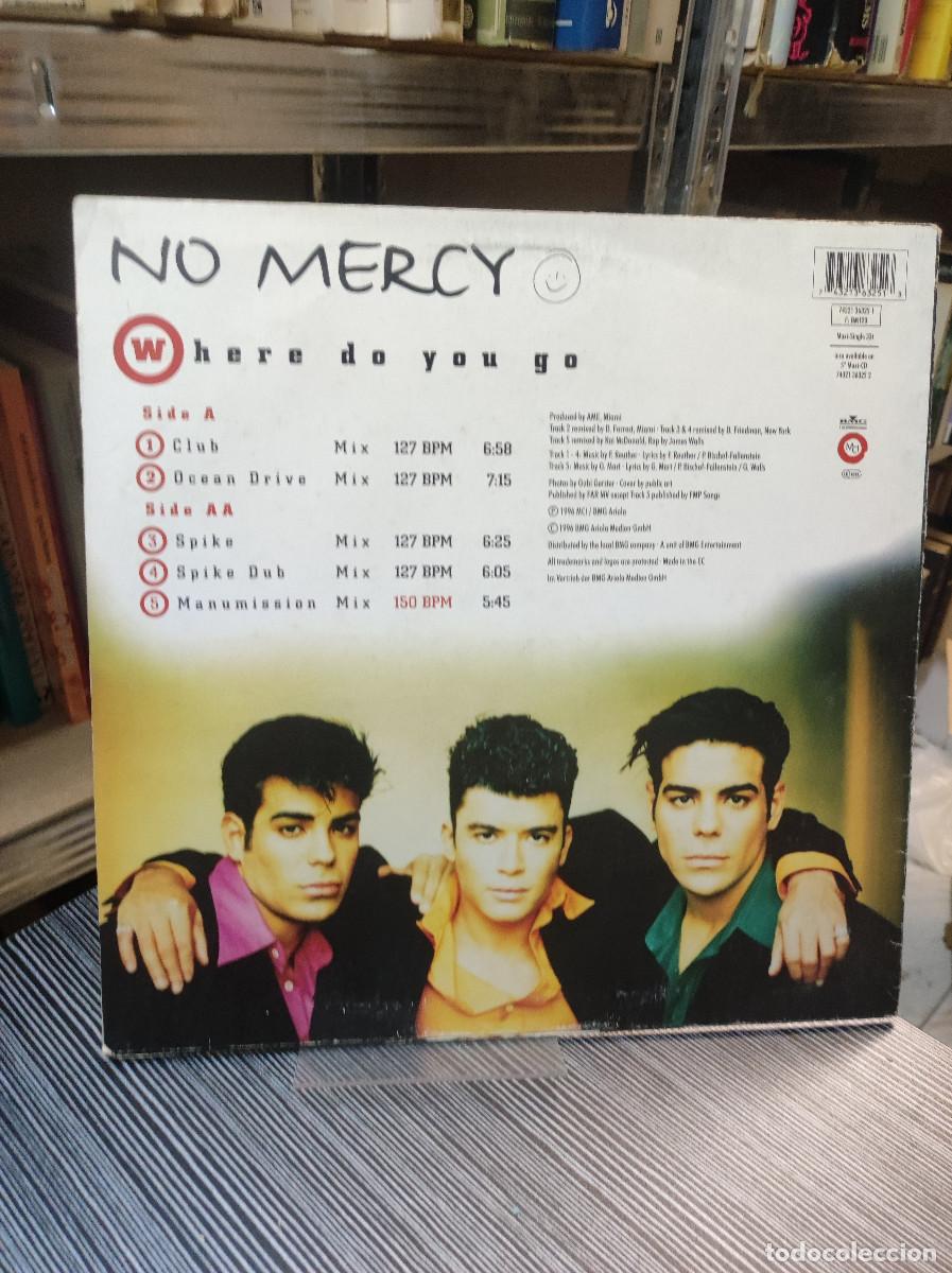 Discos de vinilo: No Mercy &ndash; Where Do You Go - Foto 3