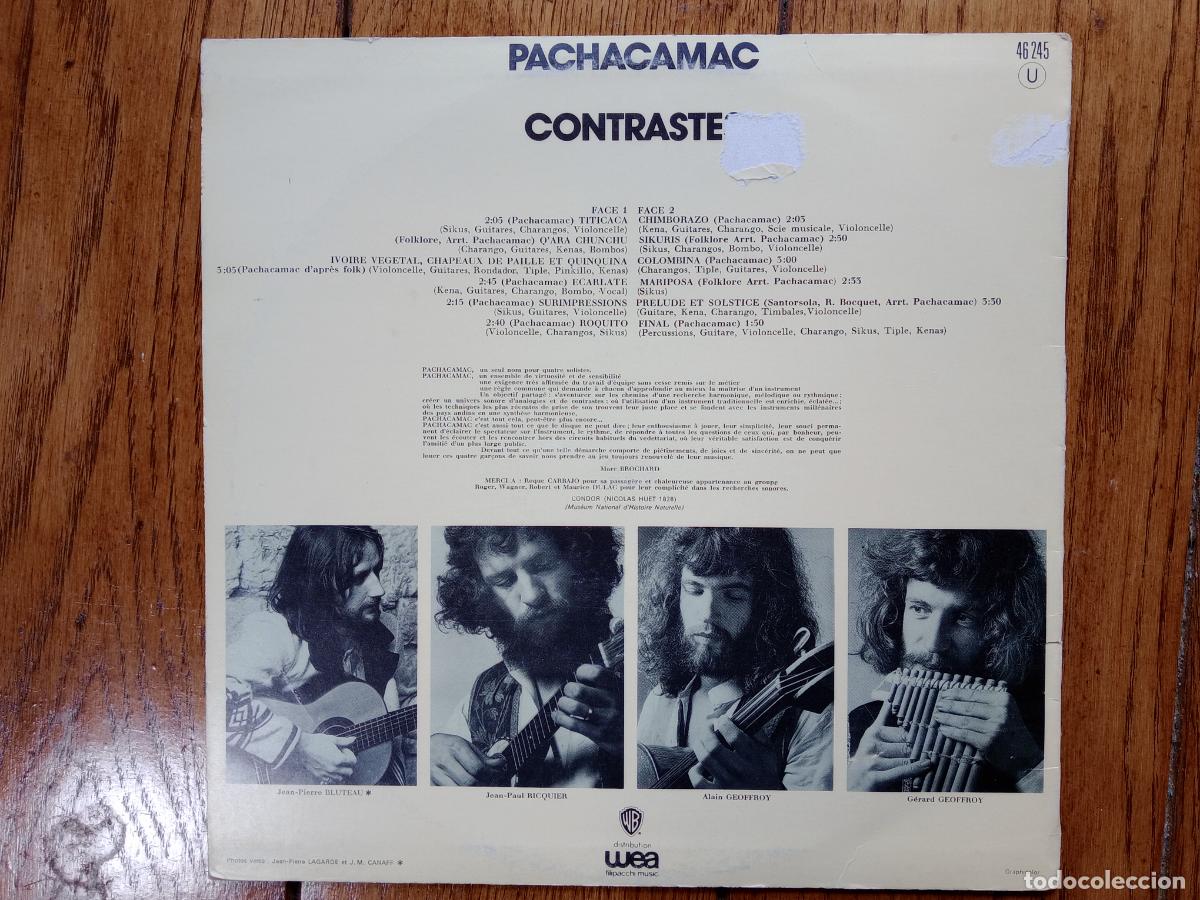 Discos de vinilo: Pachacamac - contrastes - Foto 2