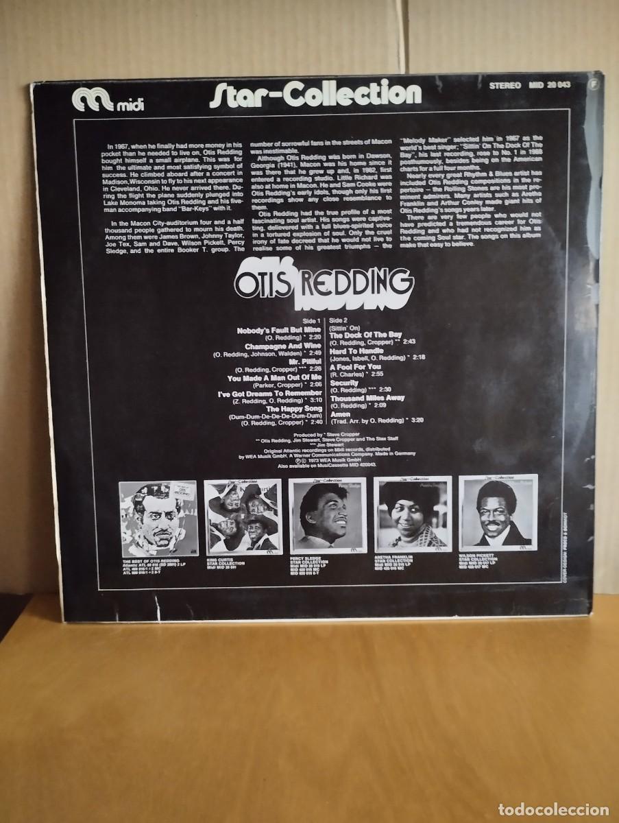 Discos de vinilo: OTIS REDDING ---- STAR COLLECTION - Foto 2