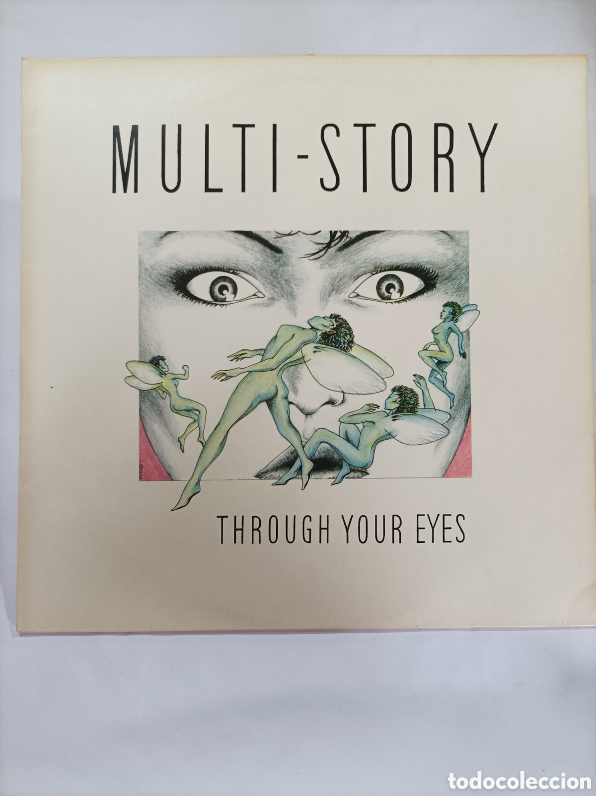 Discos de vinilo: MULTI STORY. THROUGH YOUR EYES. FM. VINILO. 1987. - Foto 1