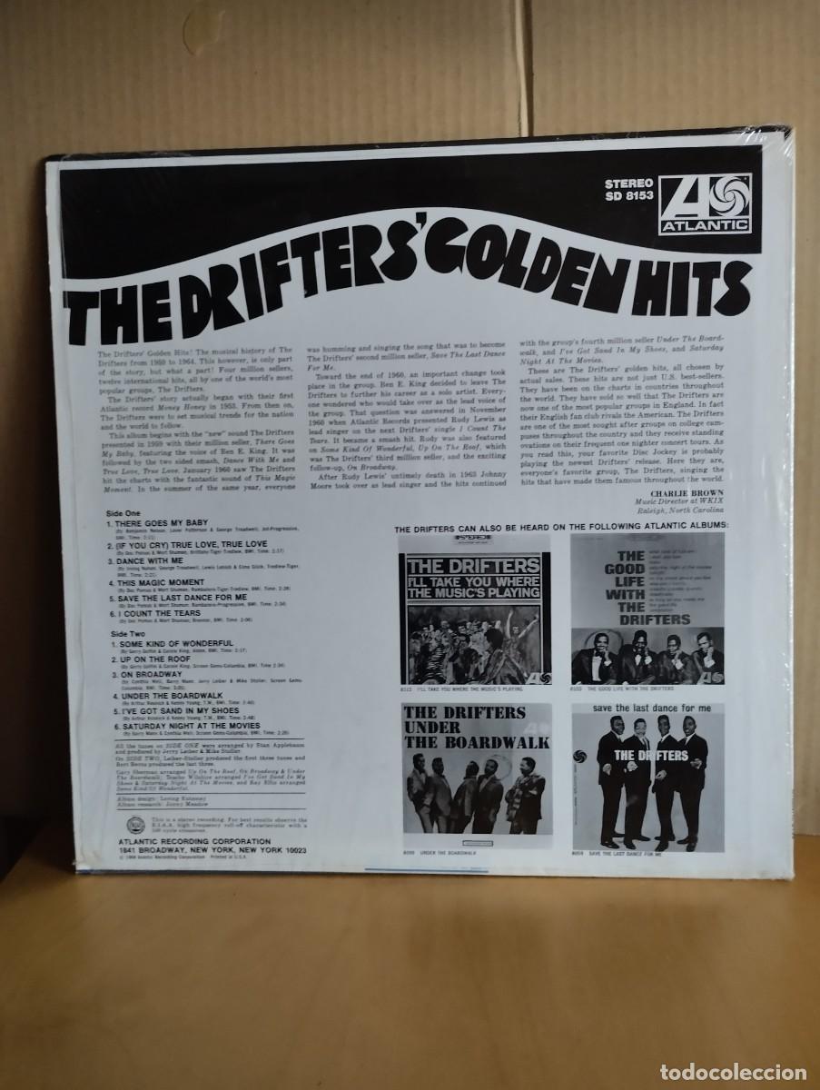 Discos de vinilo: THE DRIFTERS ------ GOLDEN HITS - Foto 2