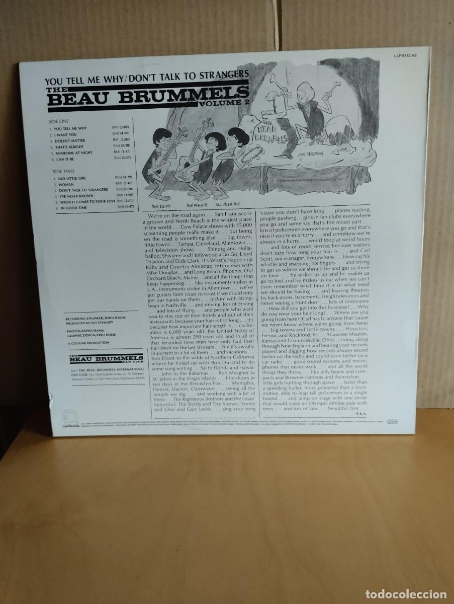 Discos de vinilo: THE BEAU BRUMMELS ----- VOLUME 2 - Foto 2