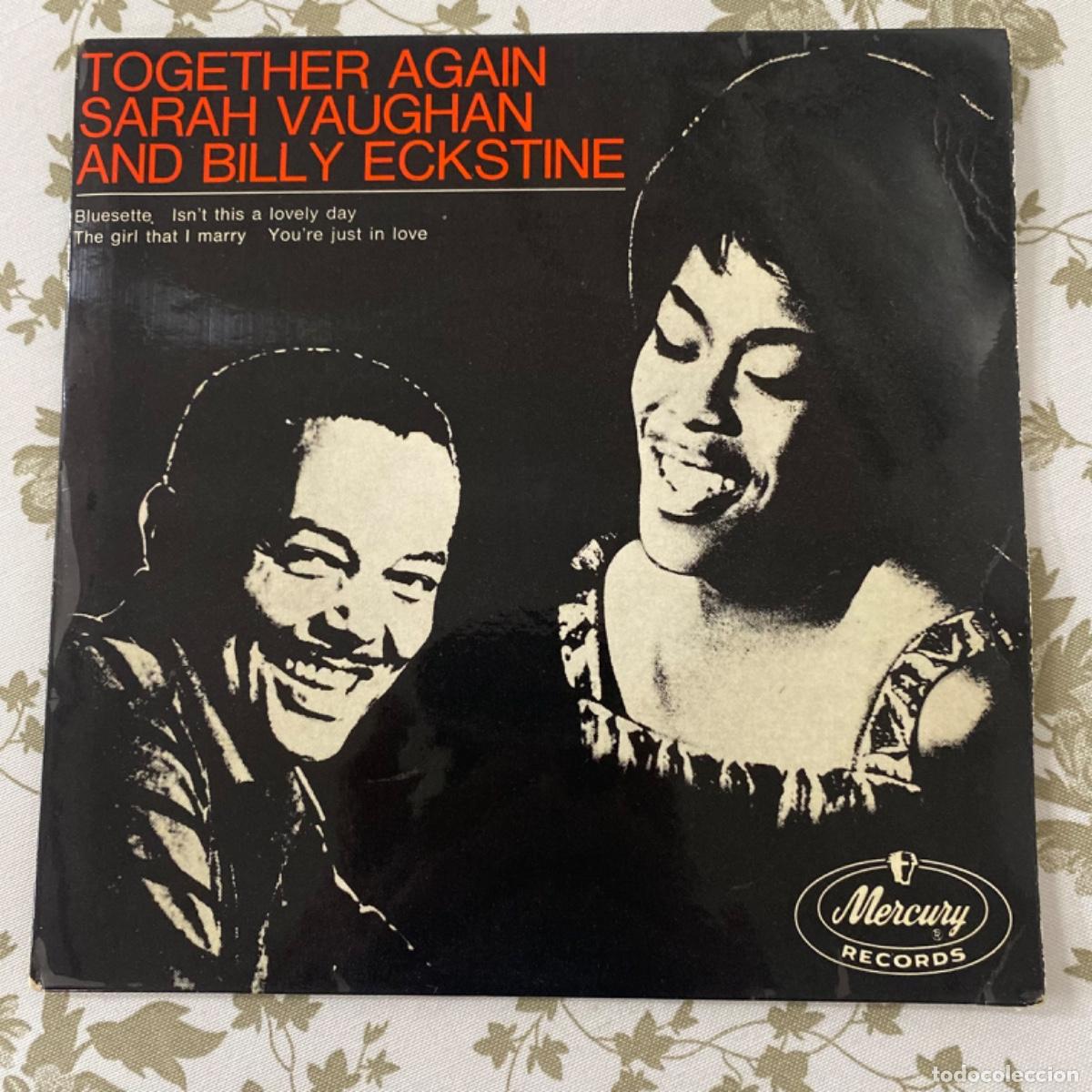 Discos de vinilo: SARAH VAUGHAN BILLY ECKSTINE TOGETHER AGAIN - Foto 1