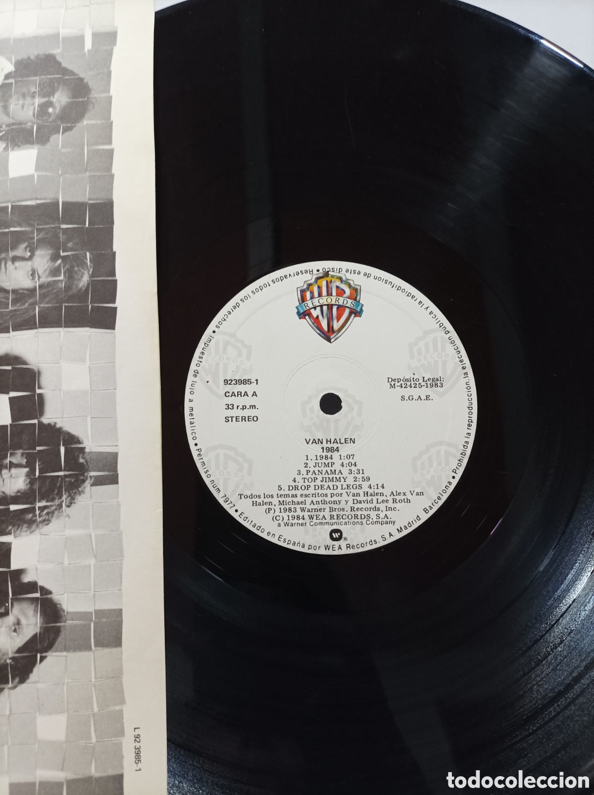 Discos de vinilo: VAN HALEN. 1984. WARNER. VINILO. 1983. - Foto 3