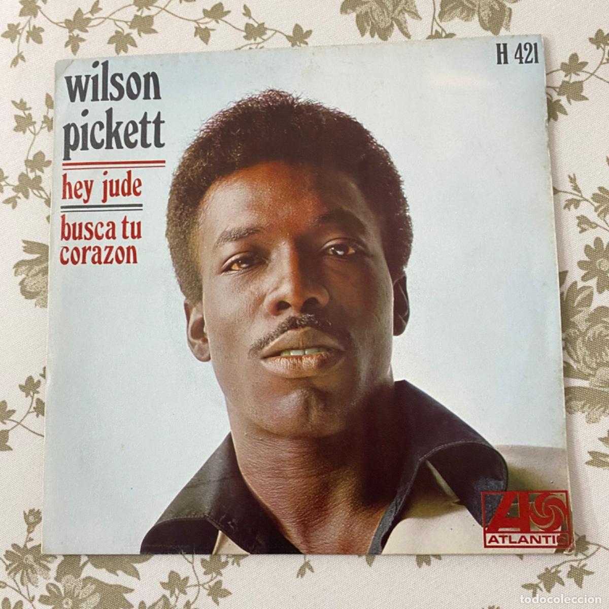 Discos de vinilo: WILSON PICKETT HEY JUDE - Foto 1