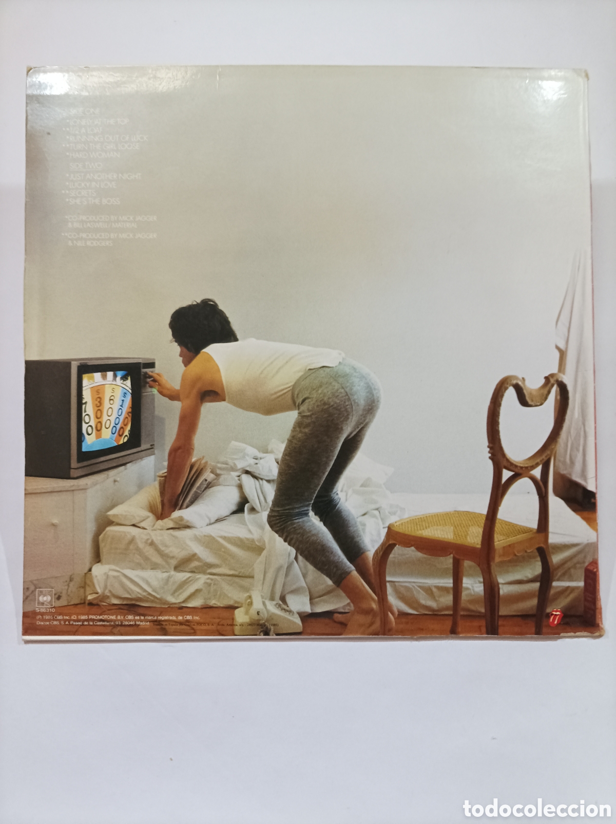 Discos de vinilo: MICK JAGGER. SHE IS THE BOSS. CBS. VINILO. 1985. - Foto 2