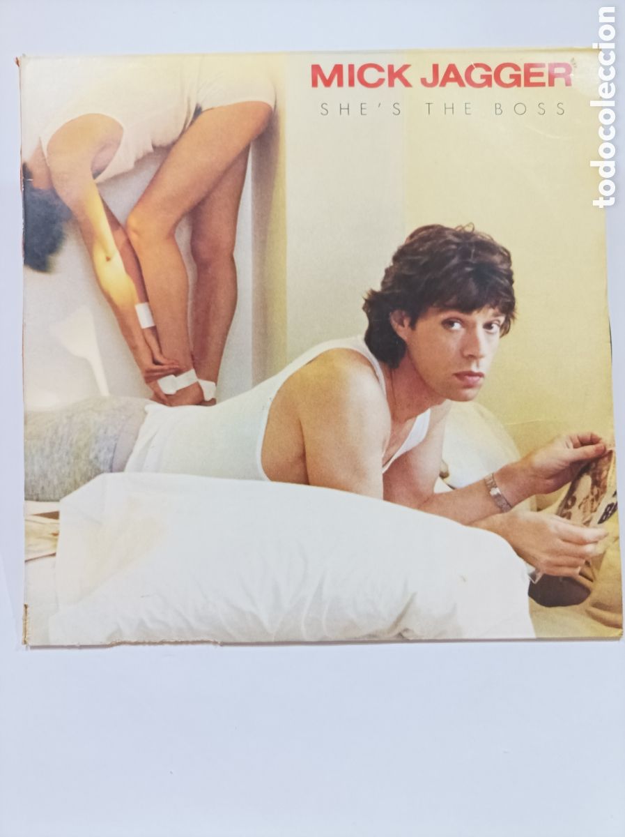 Discos de vinilo: MICK JAGGER. SHE IS THE BOSS. CBS. VINILO. 1985. - Foto 1