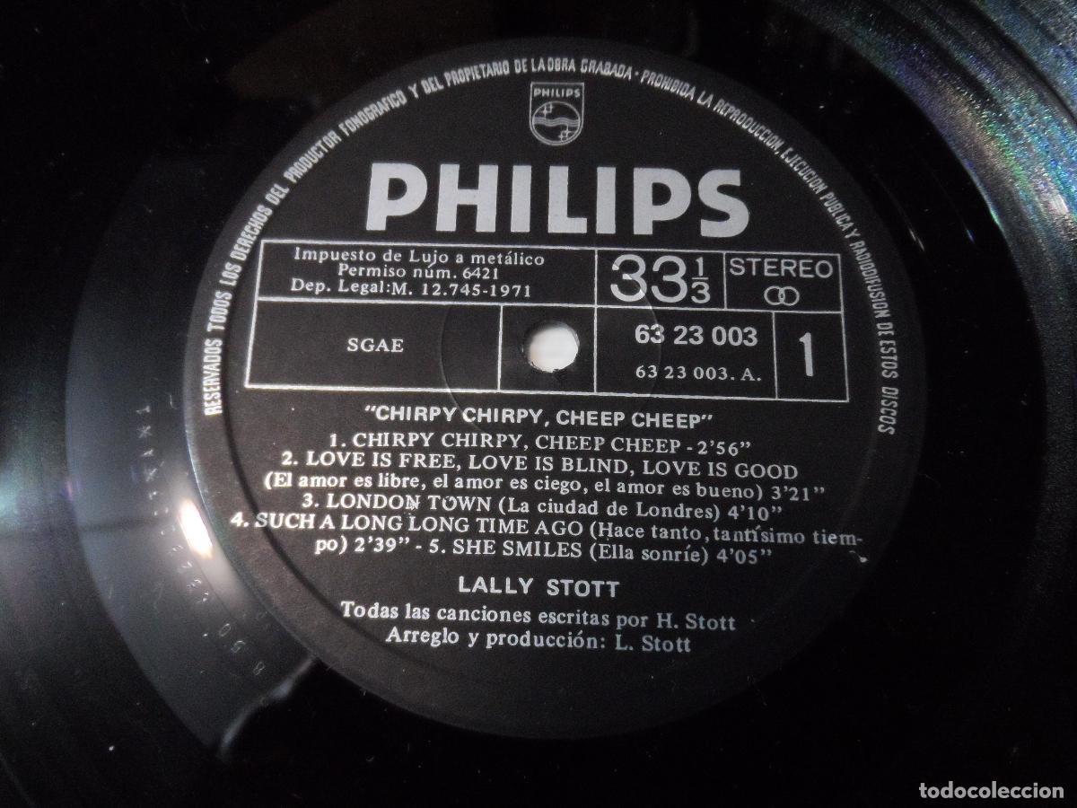 Discos de vinilo: LALLY STOTT - JAKARANDA (SPAIN 1971) - Foto 3