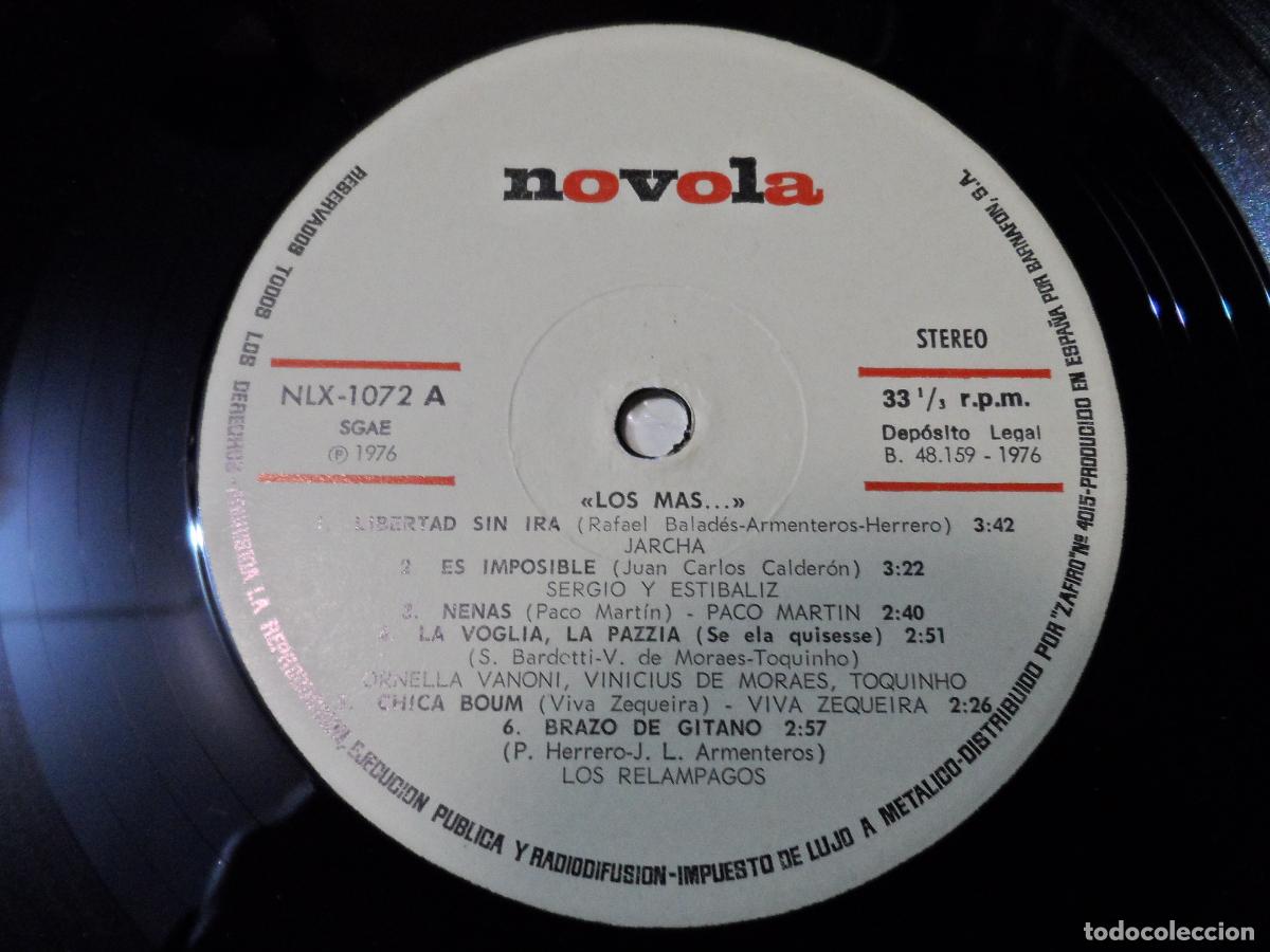 Discos de vinilo: LO MAS... - RECOPILATORIO (SPAIN 1976) - Foto 4