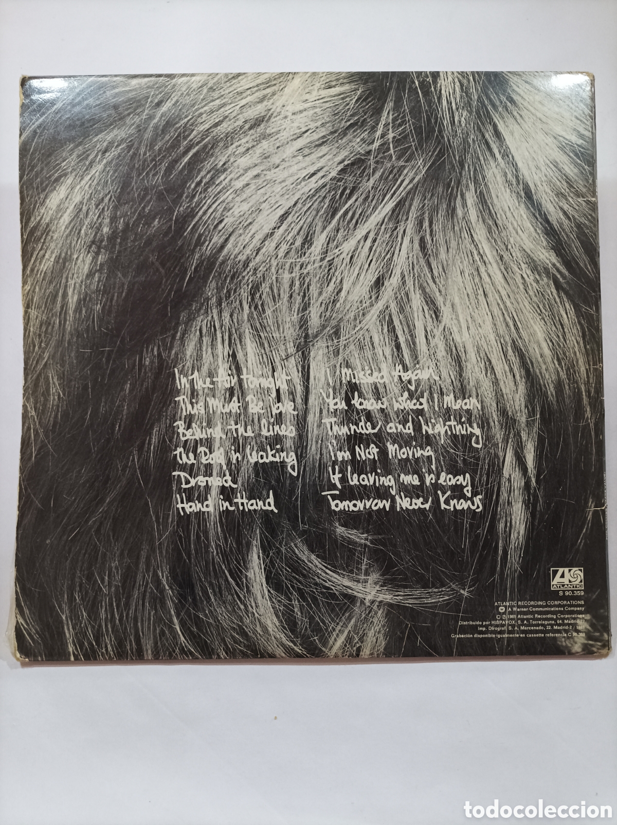 Discos de vinilo: PHIL COLLINS. FACE VALUE. ATLANTIC. VINILO. 1981. - Foto 2