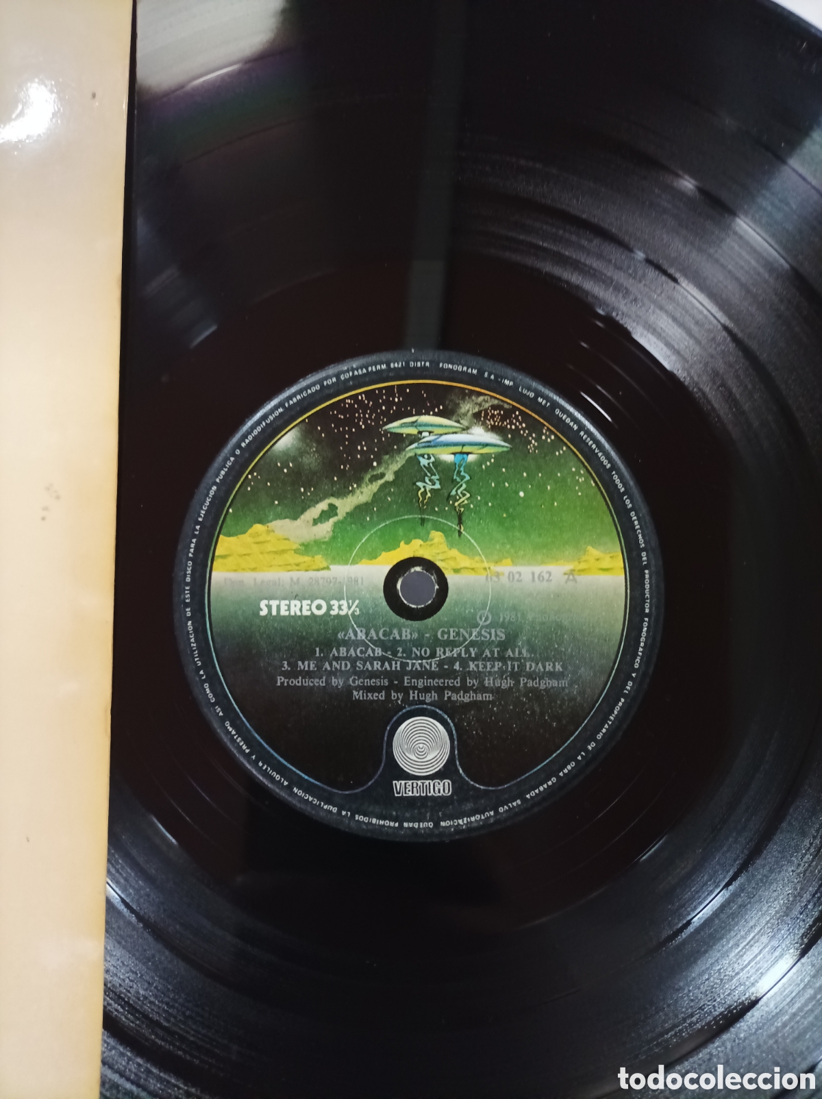 Discos de vinilo: G&Eacute;NESIS. ABACAB. VERTIGO. VINILO. 1981. - Foto 3