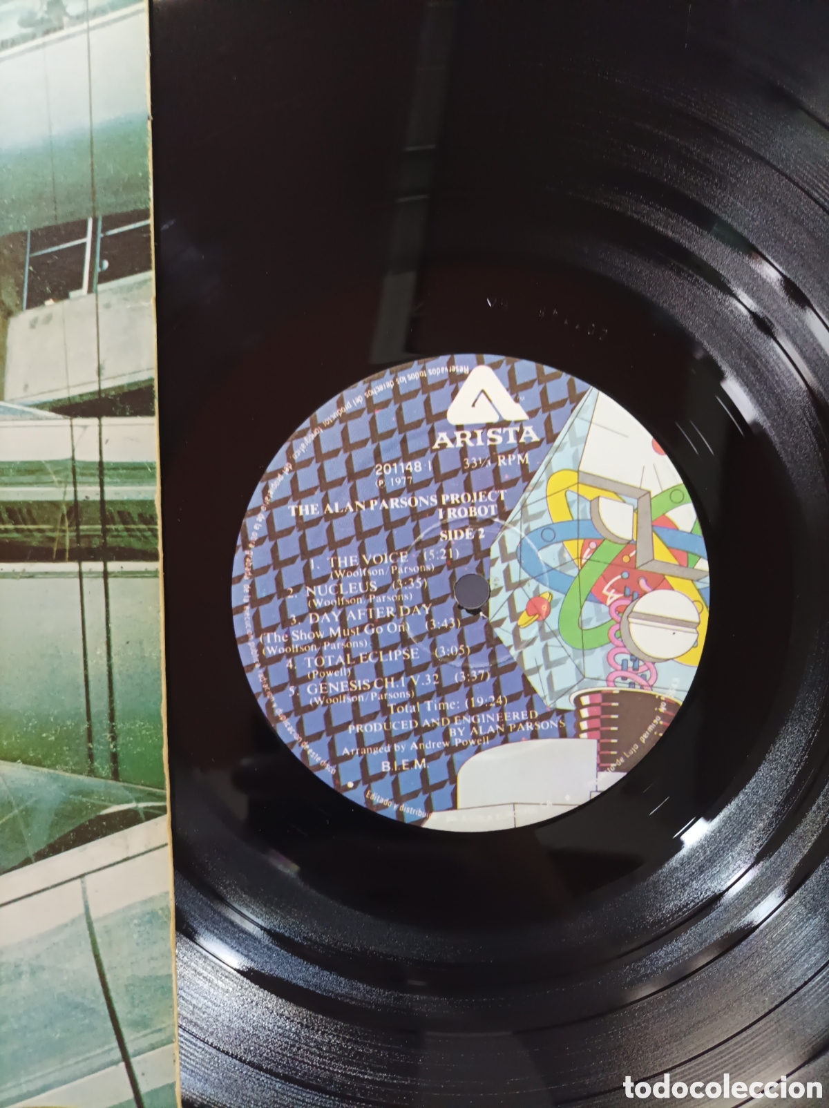 Discos de vinilo: THE ALAN PARSON PROJECT. 1 ROBOT. VINILO. - Foto 3