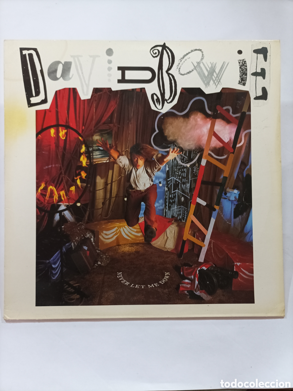 Discos de vinilo: DAVID BOWIE. NEVER LET ME DOWN. EMI. VINILO. 1987. - Foto 1