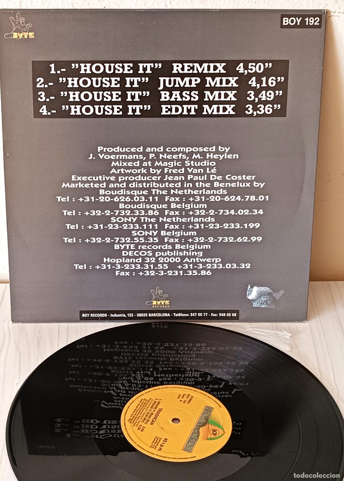 Discos de vinilo: TRASHCAN - HOUSE IT MAXY BOY - 1993 - Foto 2