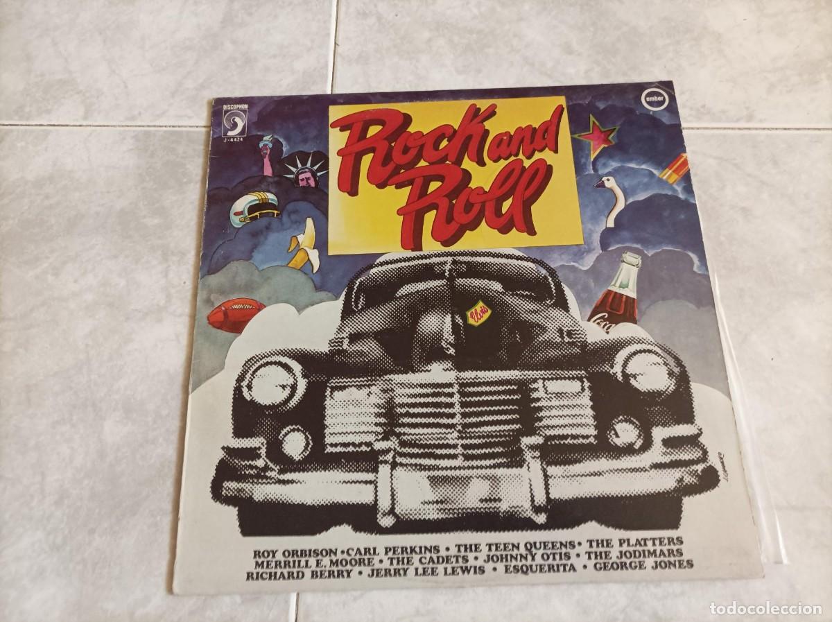 Discos de vinilo: Lp rock and roll-dificil discophon- - Foto 1