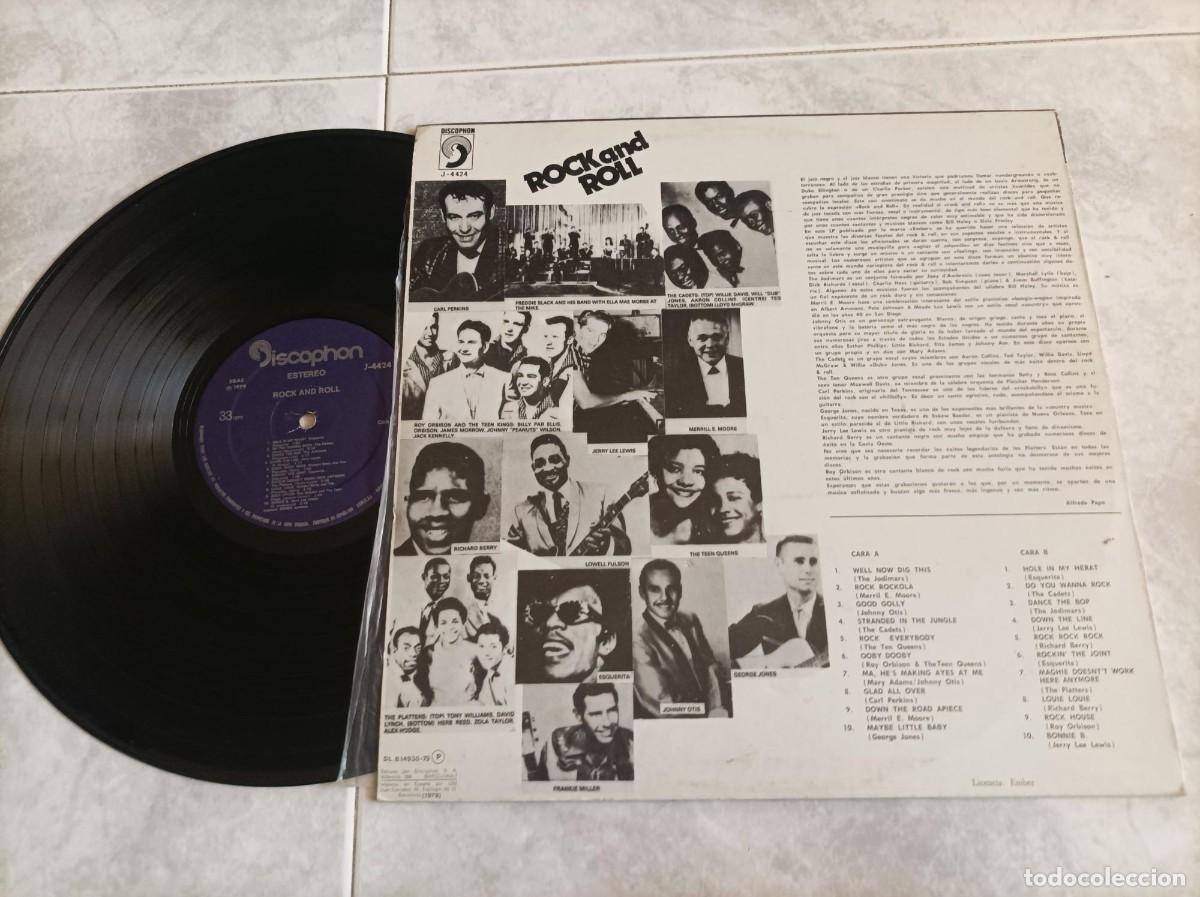 Discos de vinilo: Lp rock and roll-dificil discophon- - Foto 2