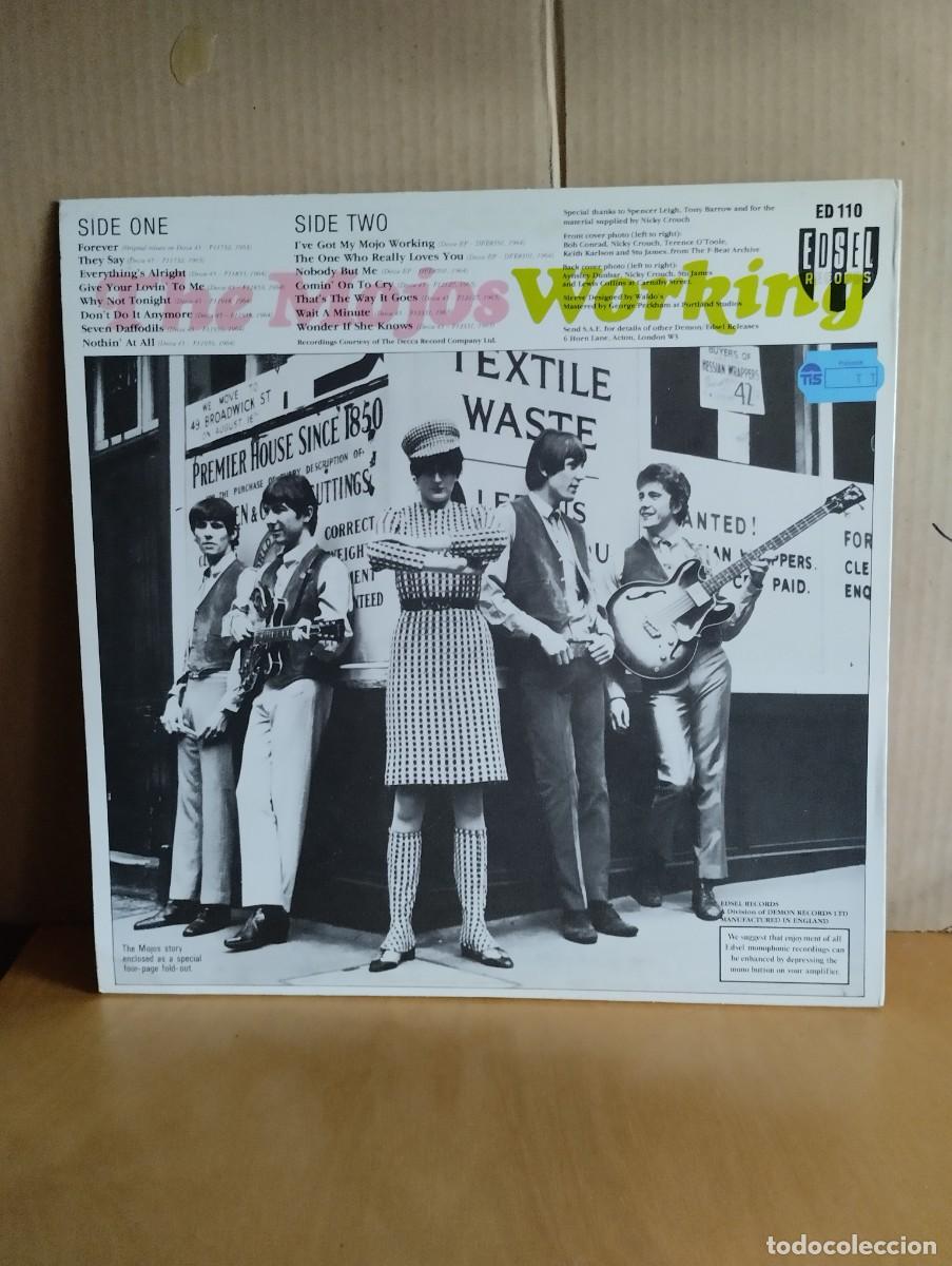 Discos de vinilo: THE MOJOS ---- WORKING - Foto 2