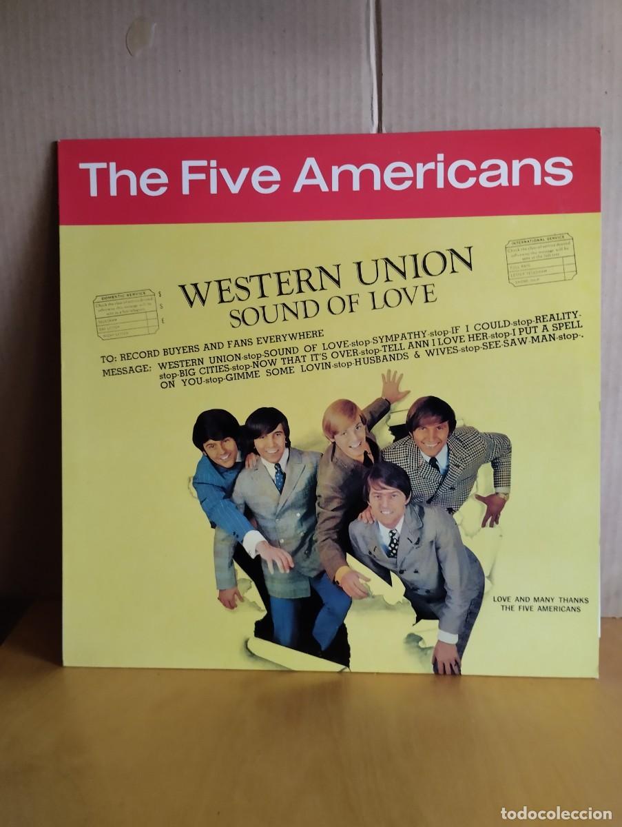 Discos de vinilo: THE FIVE AMERICANS ----- WESTERN UNION - Foto 1