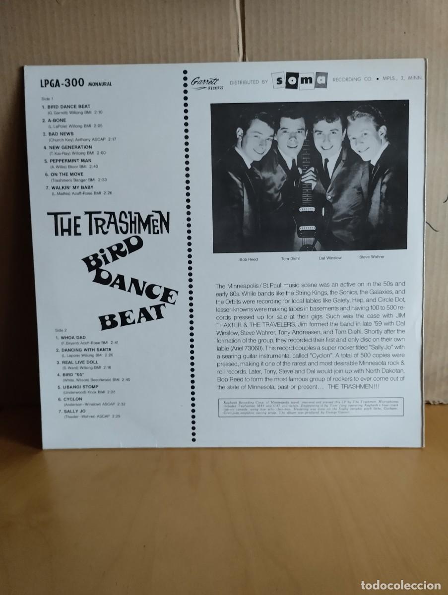 Discos de vinilo: THE TRASHMEN ---- BIRD DANCE BEAT - Foto 2