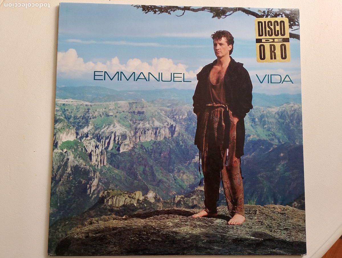 Discos de vinilo: Emmanuel &lrm;&ndash; Vida 1990 ed espa&ntilde;ola - Foto 3