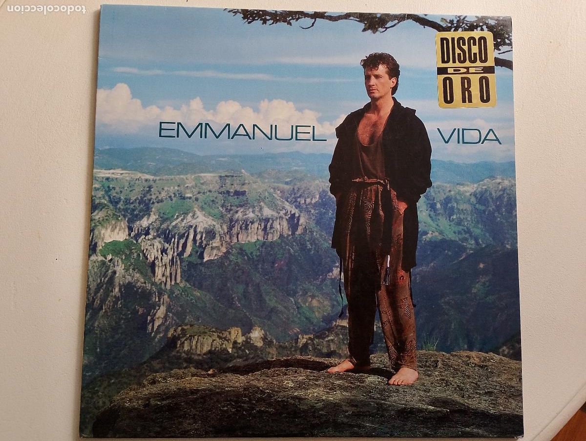 Discos de vinilo: Emmanuel &lrm;&ndash; Vida 1990 ed espa&ntilde;ola - Foto 1