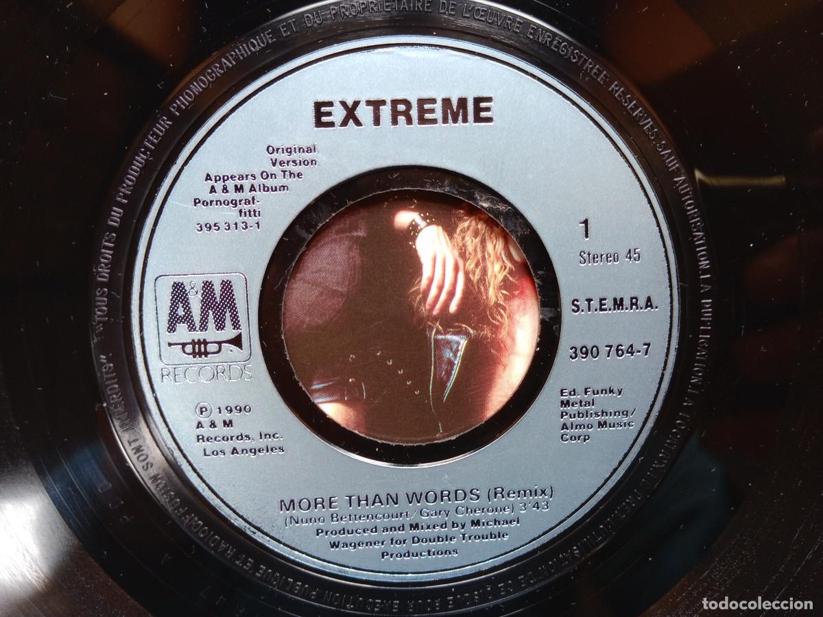 Discos de vinilo: Extreme - more than words + nice place to visit - Foto 3