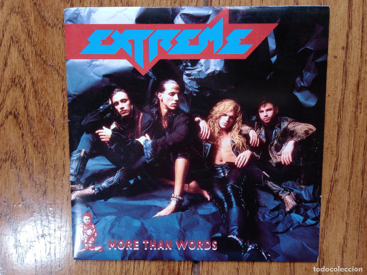 Discos de vinilo: Extreme - more than words + nice place to visit - Foto 1