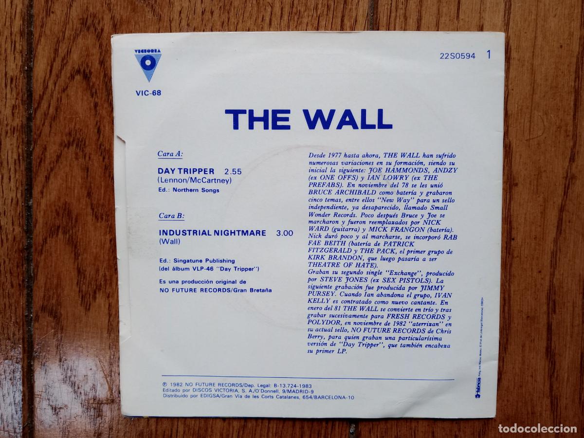 Discos de vinilo: The Wall - day tripper + industrial nightmare - Foto 2