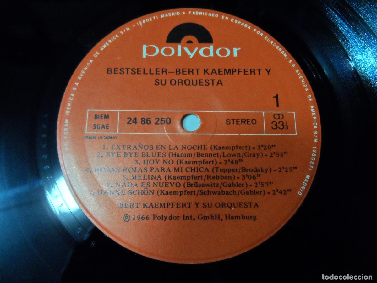Discos de vinilo: Bert Kaempfert &ndash; Bestseller (SPAIN 1966) - Foto 3