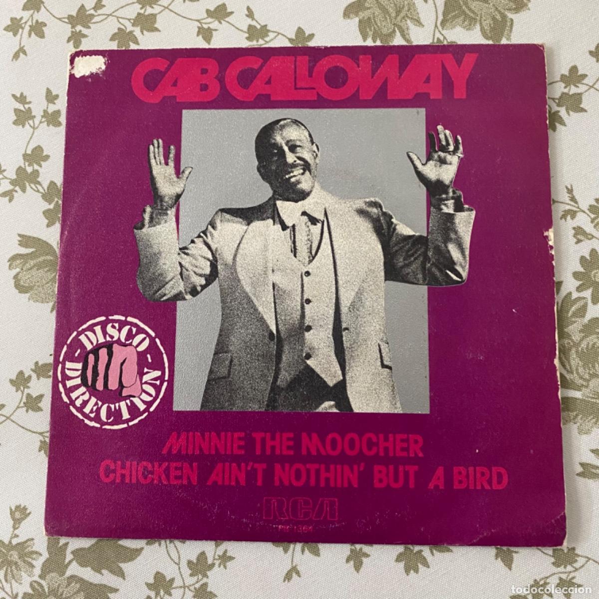 Discos de vinilo: CAB CALLOWAY MINNIE THE MOOCHER - Foto 1