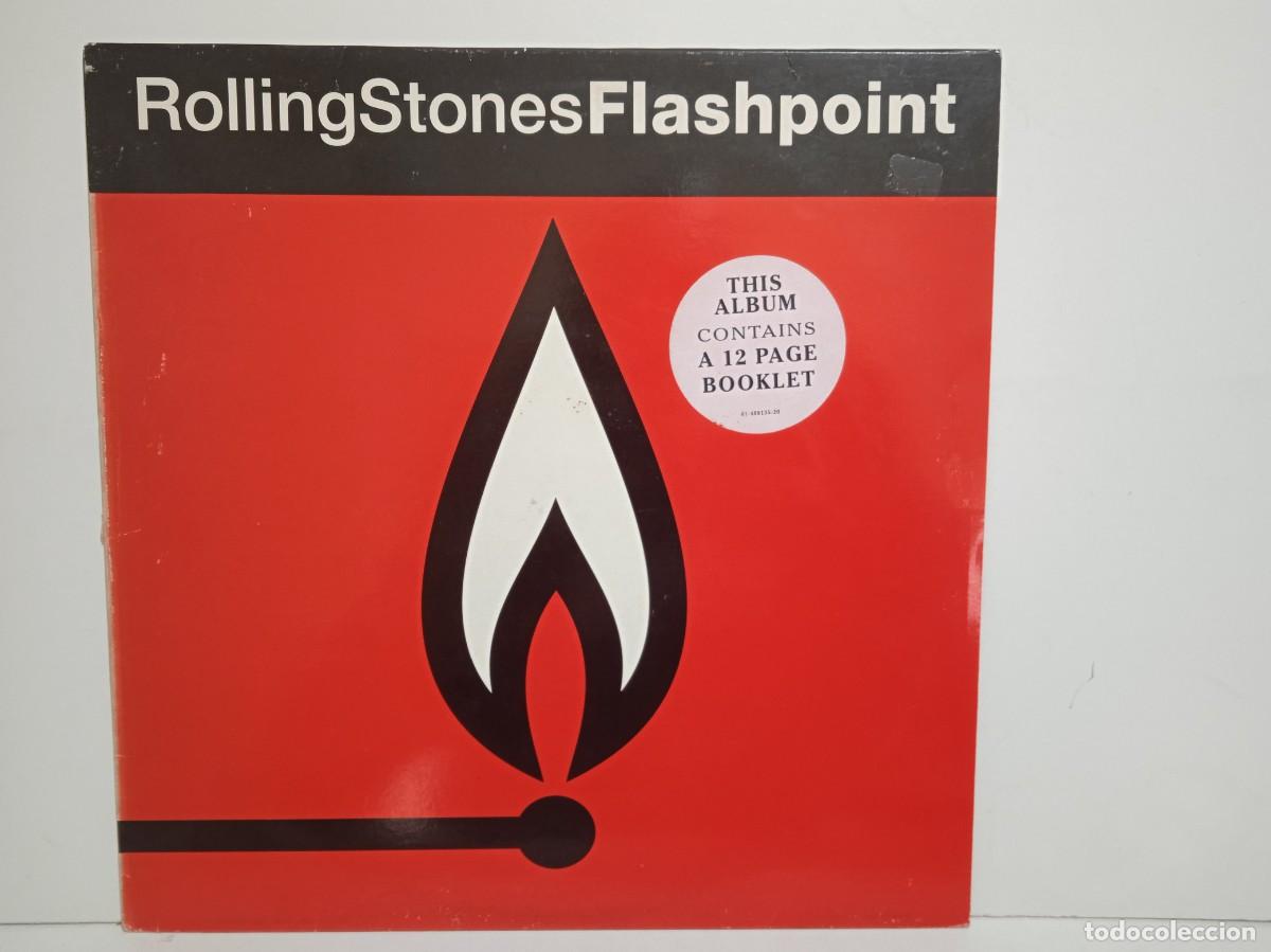 Discos de vinilo: RollingStones - Rolling Stones - Flashpoint - LP - LIBRETO - 1991 - Ed. Espa&ntilde;a - Foto 1