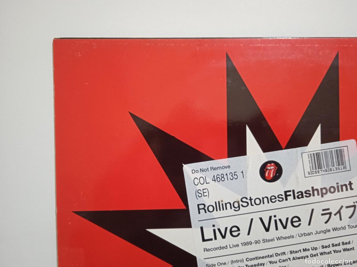 Discos de vinilo: RollingStones - Rolling Stones - Flashpoint - LP - LIBRETO - 1991 - Ed. Espa&ntilde;a - Foto 7