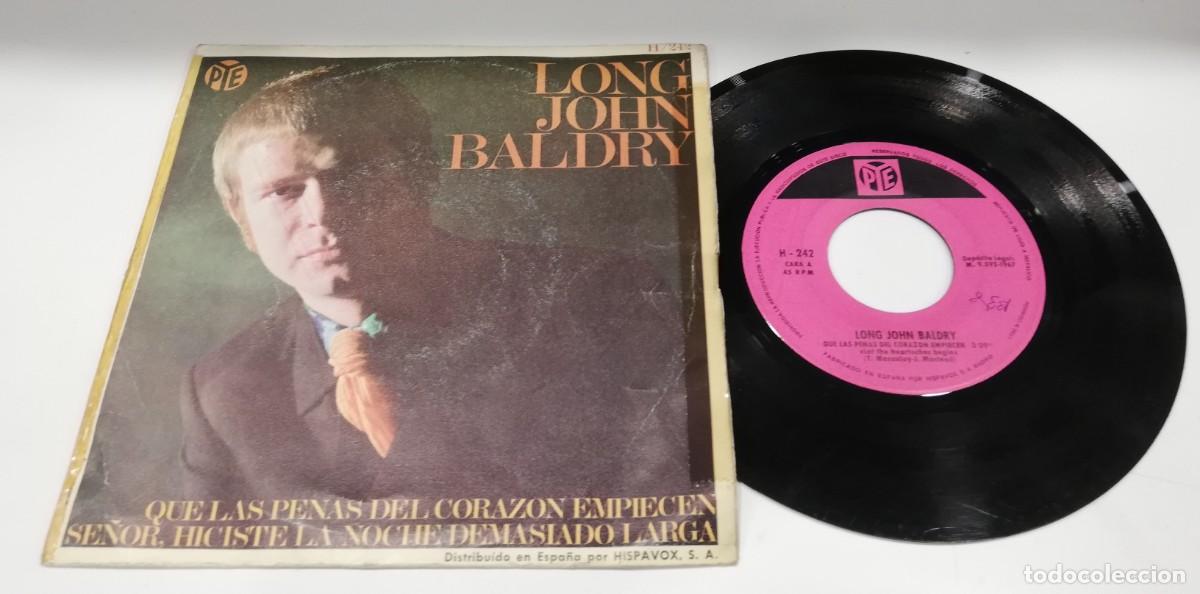 Discos de vinilo: SCO13-Long John Baldry - Que Las Penas Del Corazon Empiecen (7&rdquo;, Single) - Foto 1