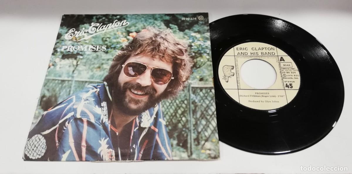 Discos de vinilo: SCO13-Eric Clapton - Promises (7&rdquo;) - Foto 1