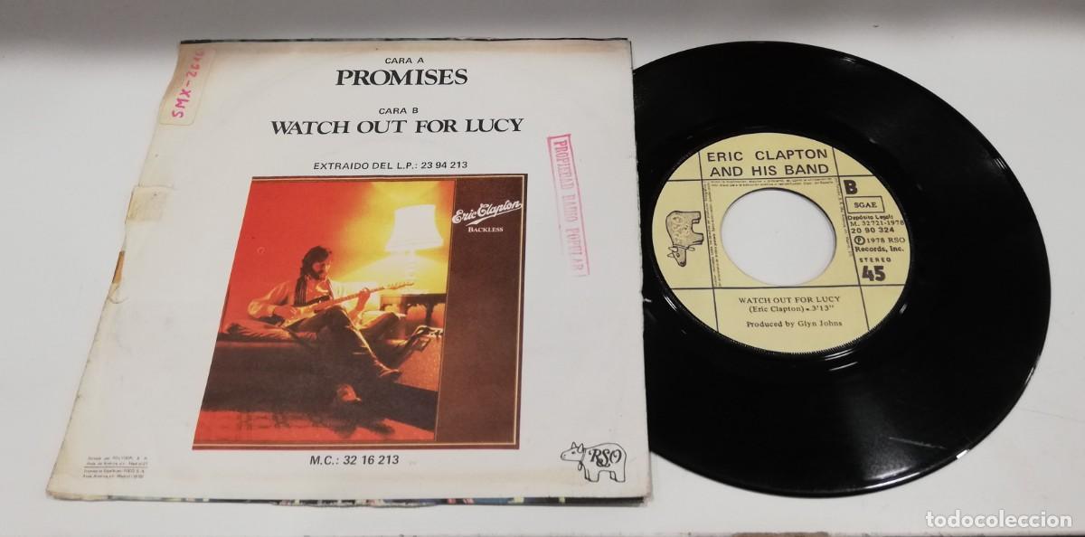Discos de vinilo: SCO13-Eric Clapton - Promises (7&rdquo;) - Foto 2