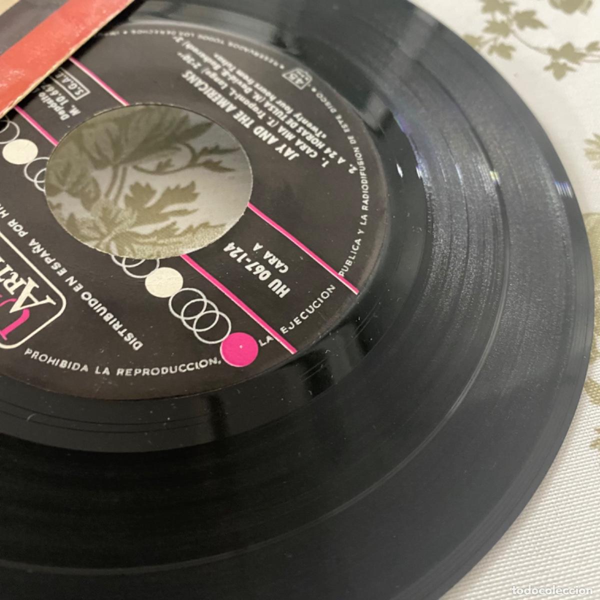 Discos de vinilo: JAY AND THE AMERICANS CARA MIA - Foto 3