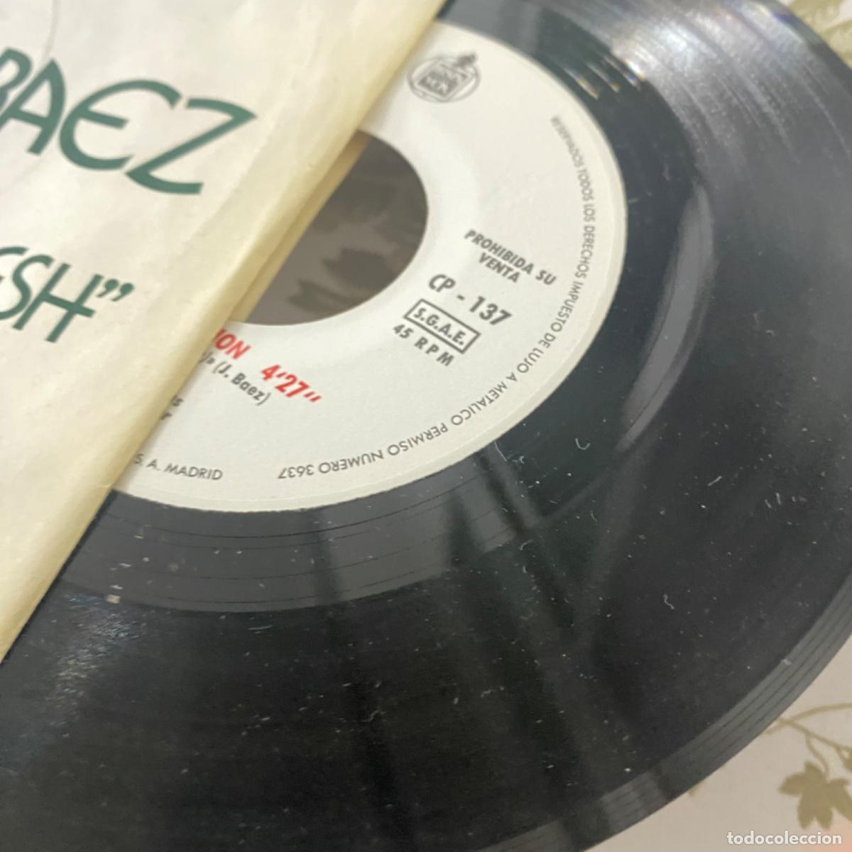 Discos de vinilo: JOAN BAEZ CANCION DE BANGLA DESH - Foto 3