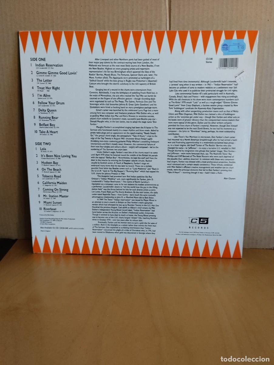 Discos de vinilo: DON FARDON ---- INDIAN RESERVATION - Foto 2
