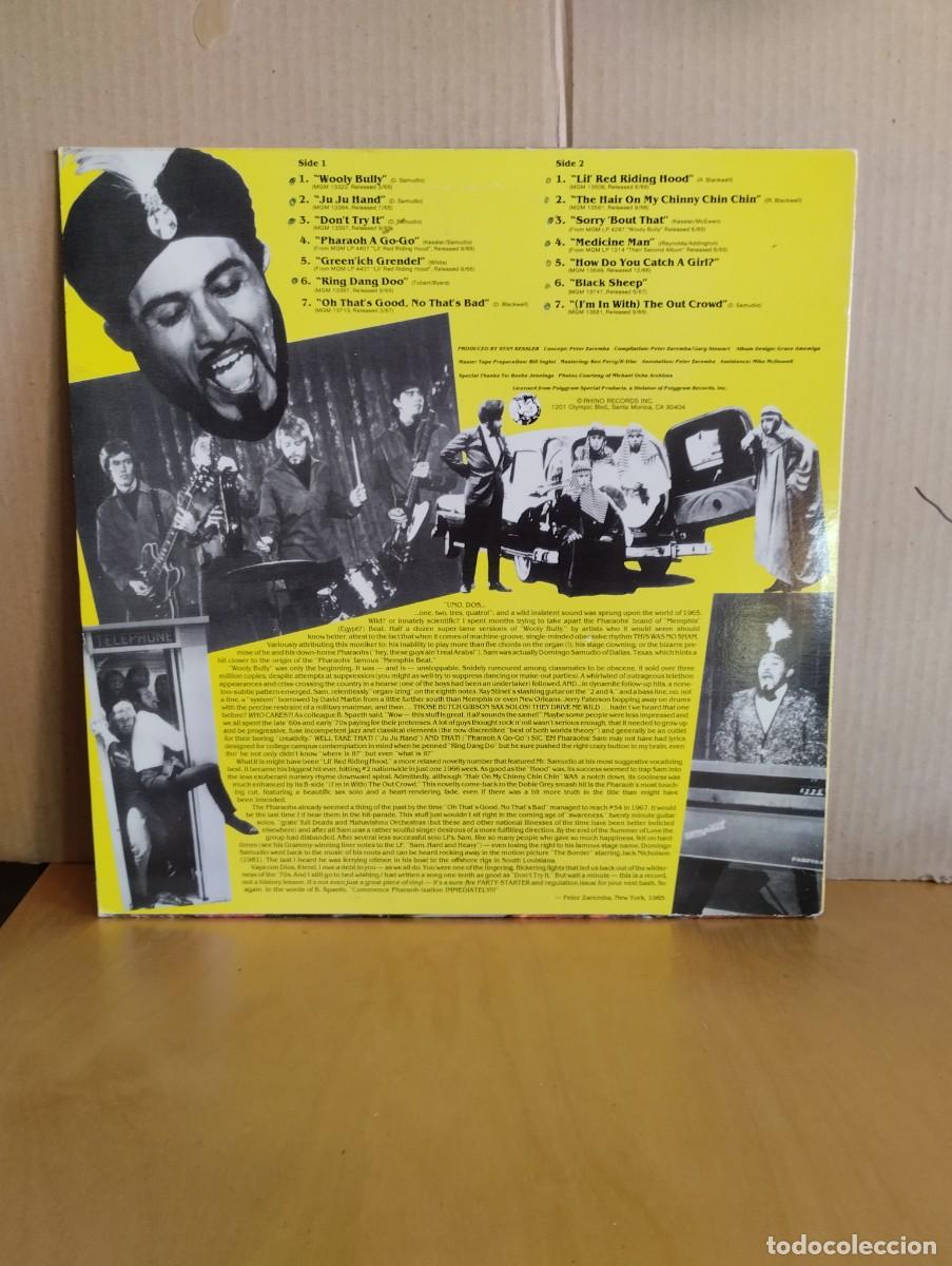 Discos de vinilo: SAM THE SHAM & THE PHARAOHS ------ PHARAOHIZATION ! BEST OF - Foto 2