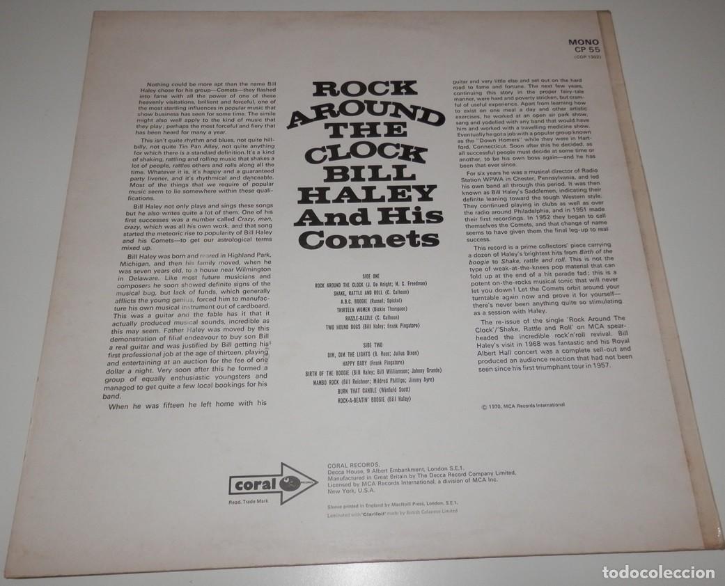 Discos de vinilo: DISCO LP DE VINILLO DE BILL HALEY Y AND HIS COMETS - Foto 2