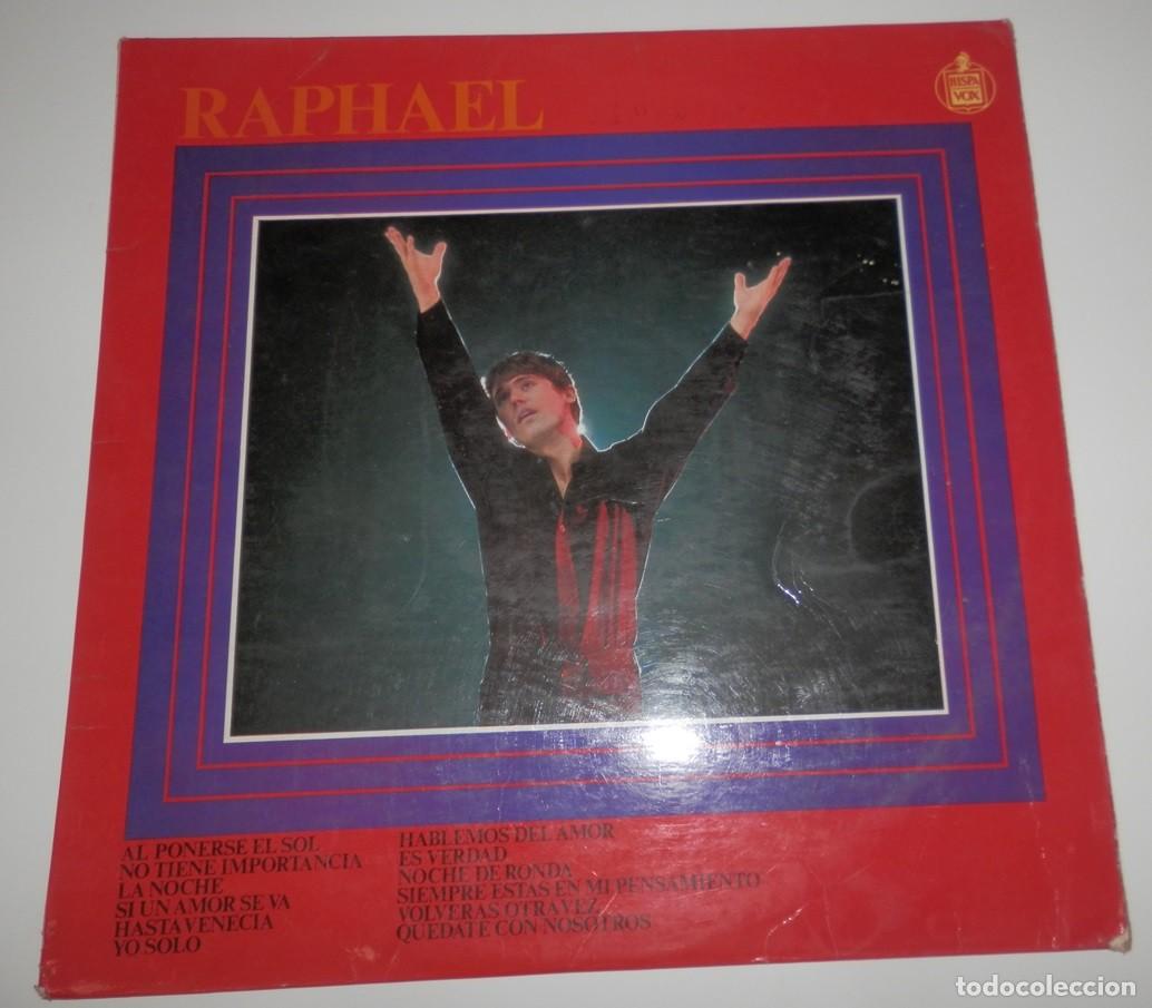 Discos de vinilo: DISCO LP DE VINILLO DE RAPHAEL - Foto 1