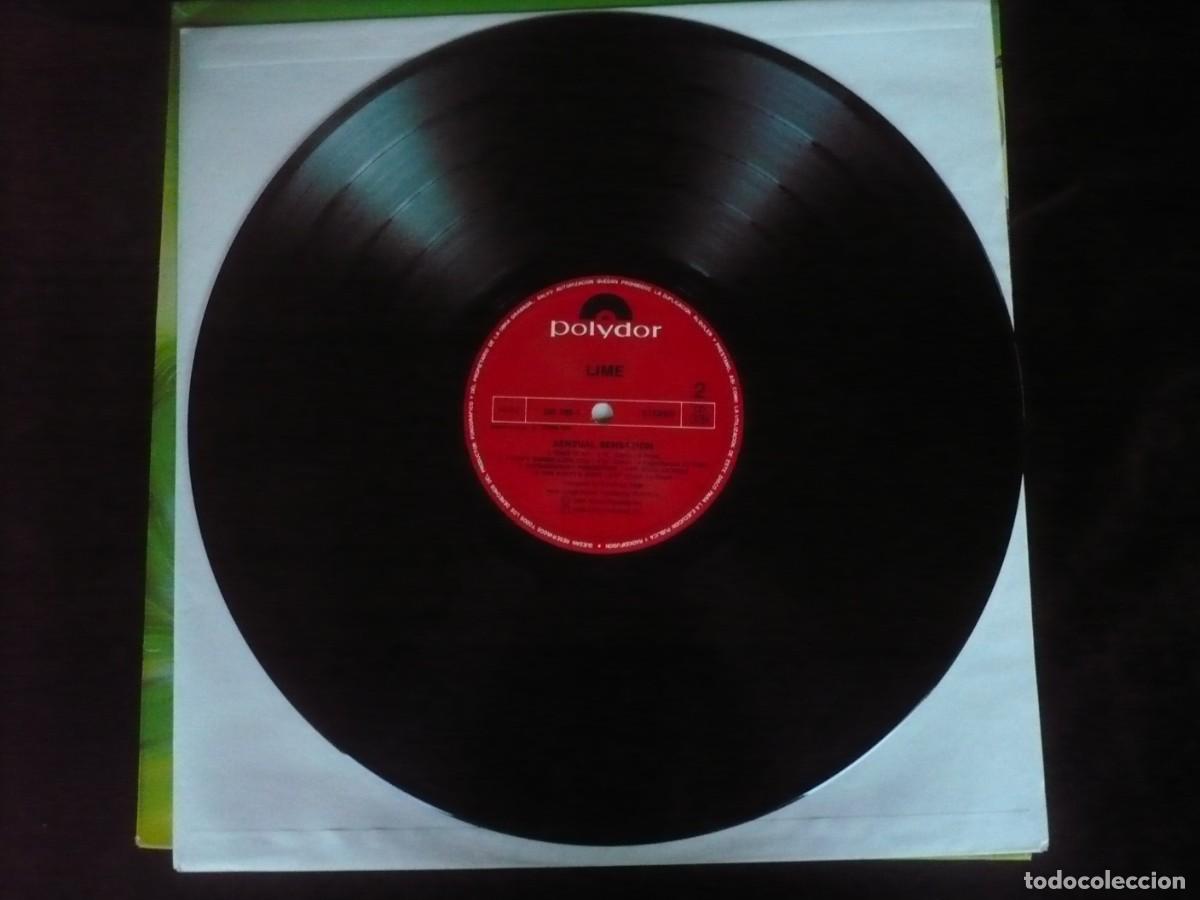 Discos de vinilo: lime - sensual sensation - disco como nuevo - Foto 4